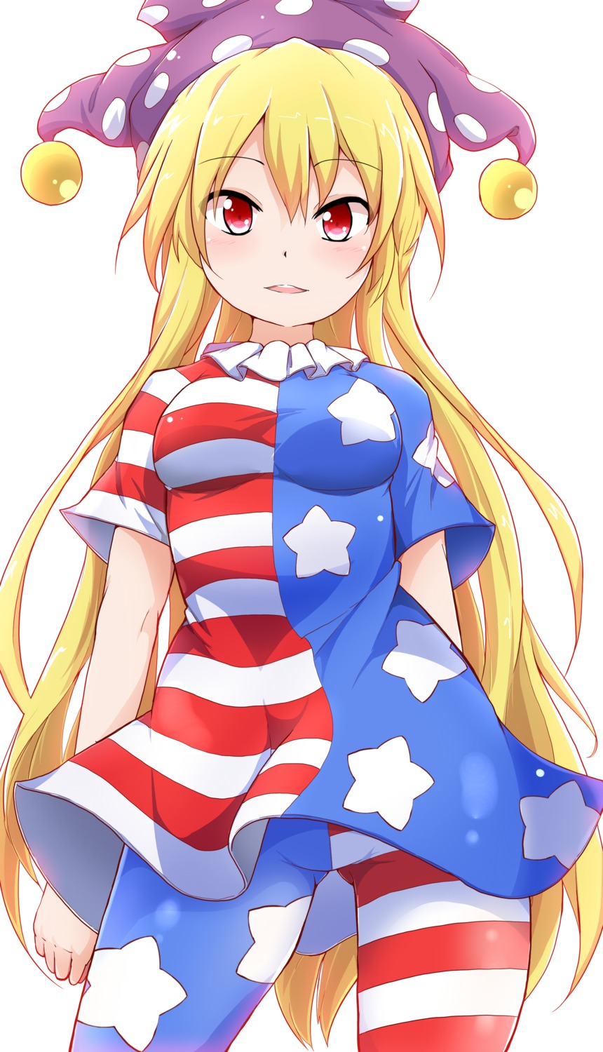 clownpiece, dress, hiro_(pqtks113), pantyhose, touhou