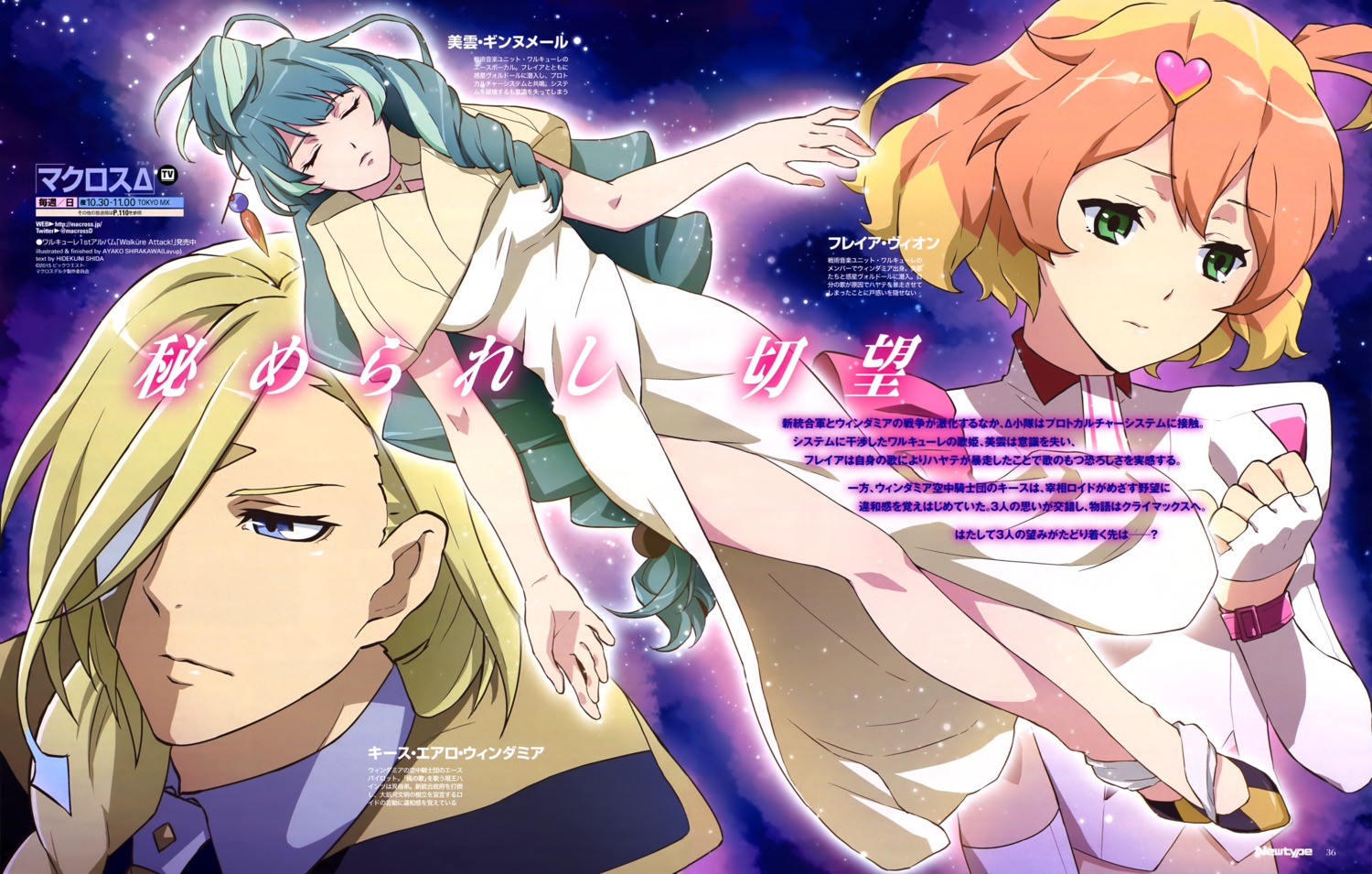 dress, freyja_wion, keith_aero_windermere, macross, macross_delta, mikumo_guynemer, shirakawa_ayako, uniform