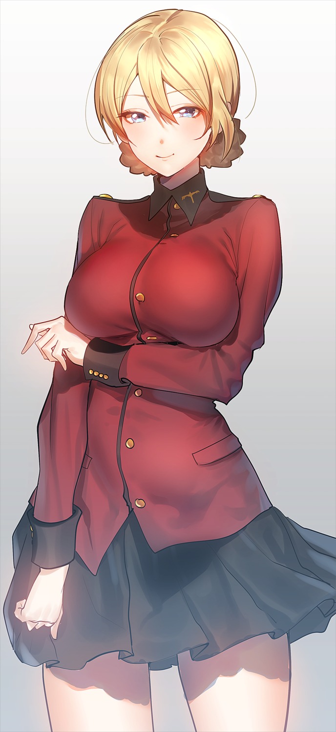 darjeeling, girls_und_panzer, kurumiya_hato, uniform