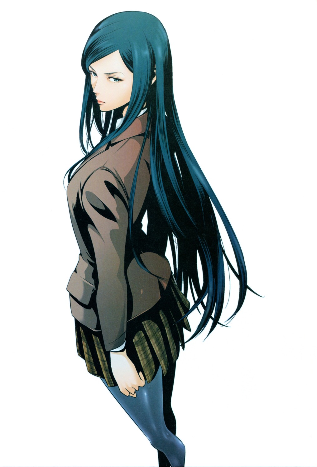 hiramoto_akira, kurihara_mari, pantyhose, prison_school, seifuku