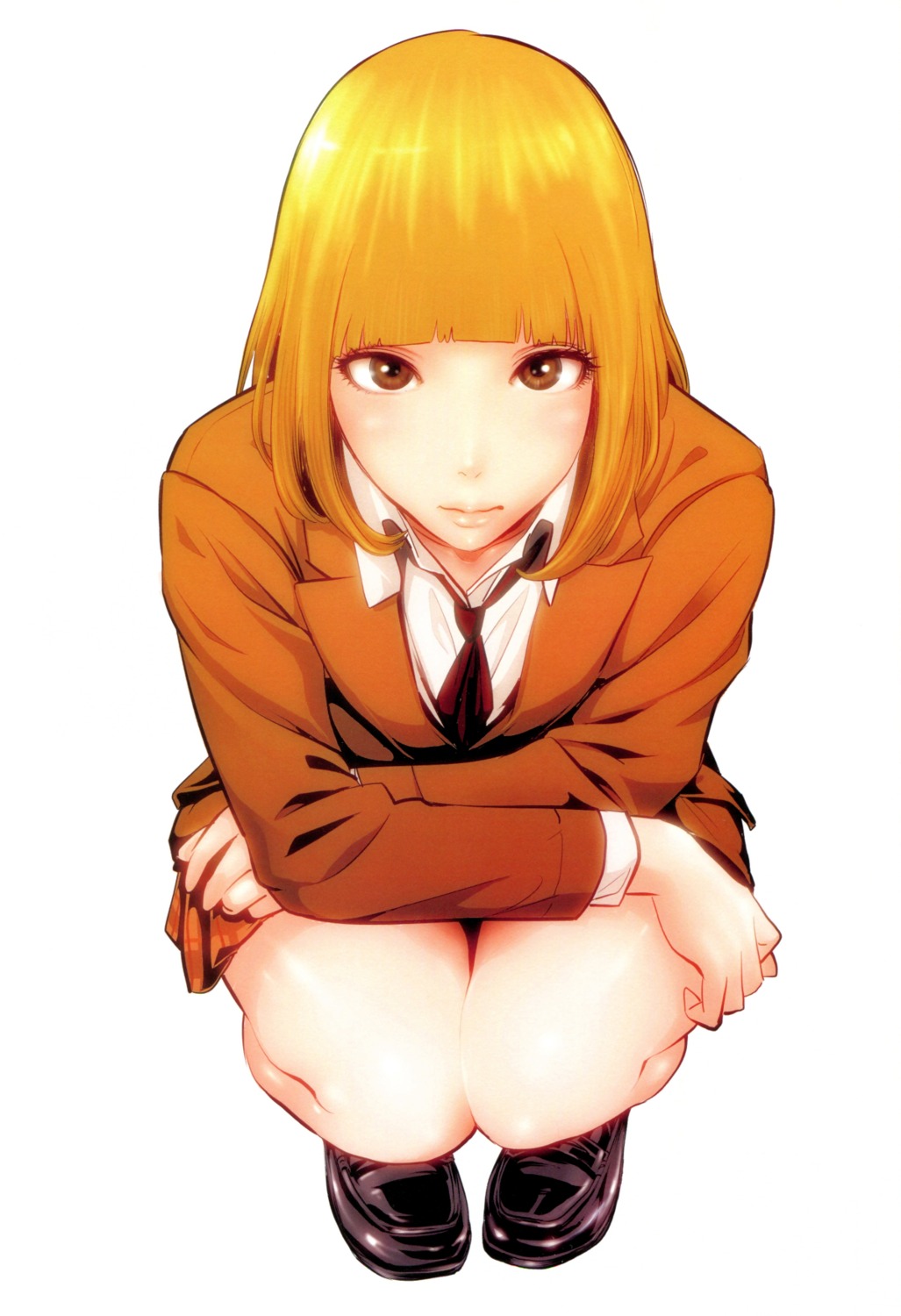 hiramoto_akira, midorikawa_hana, prison_school, seifuku