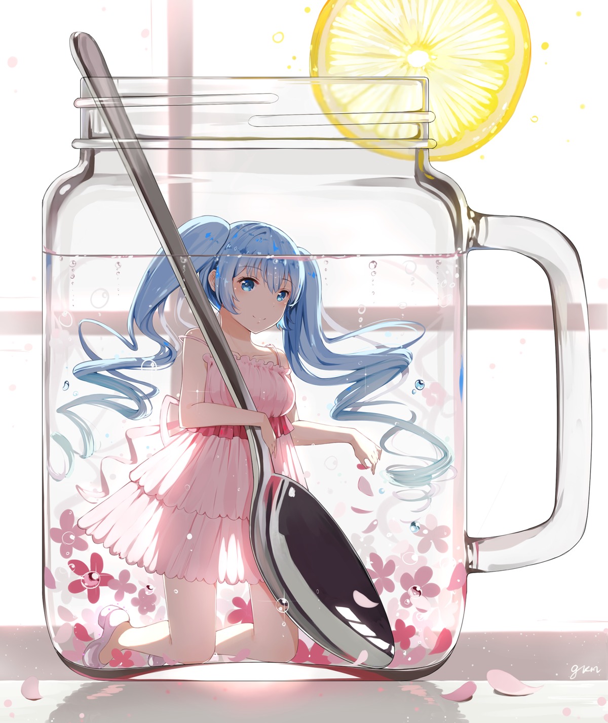 dress, gkn, hatsune_miku, heels, see_through, vocaloid