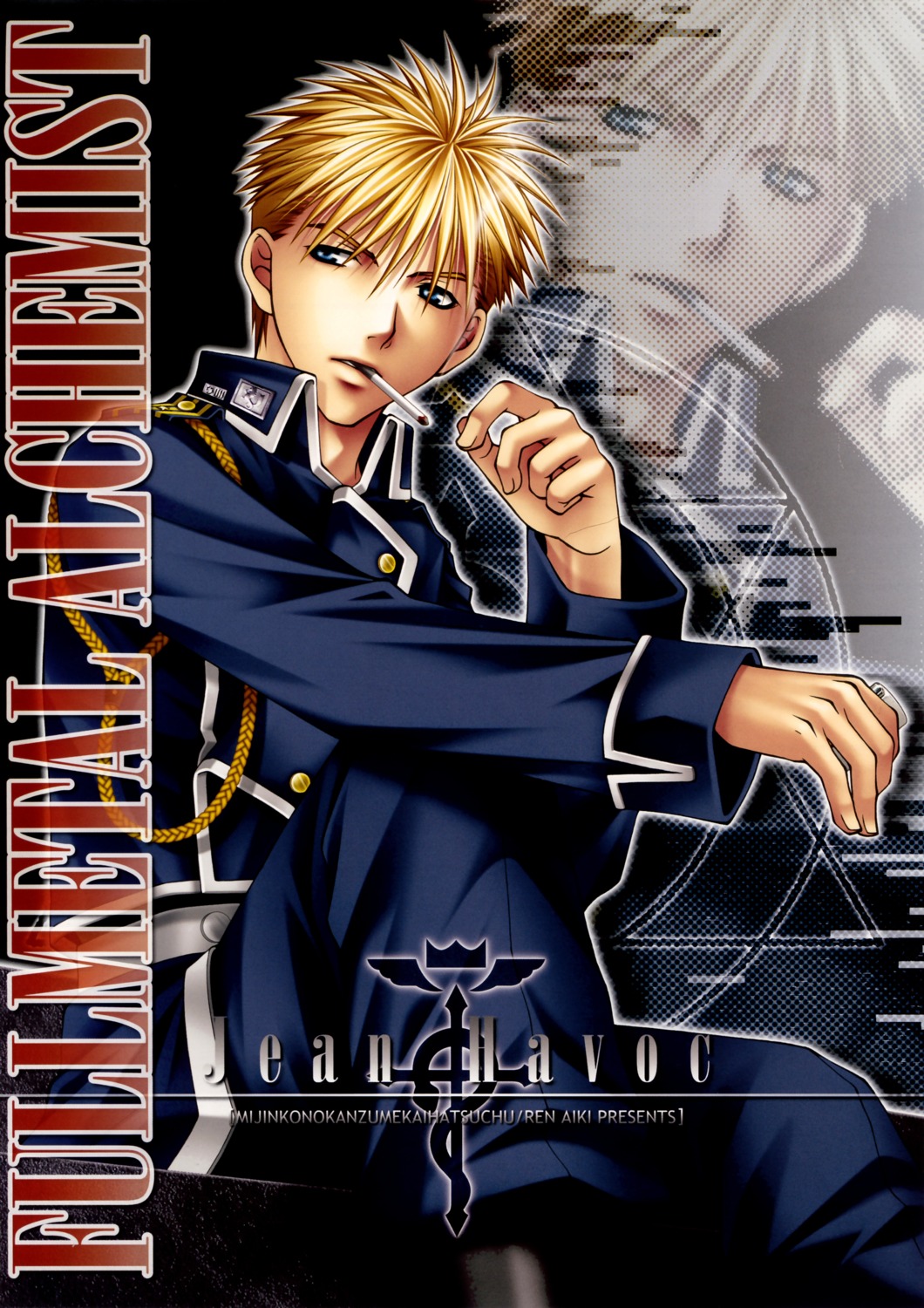 fullmetal_alchemist, jean_havoc, male, ren_aiki