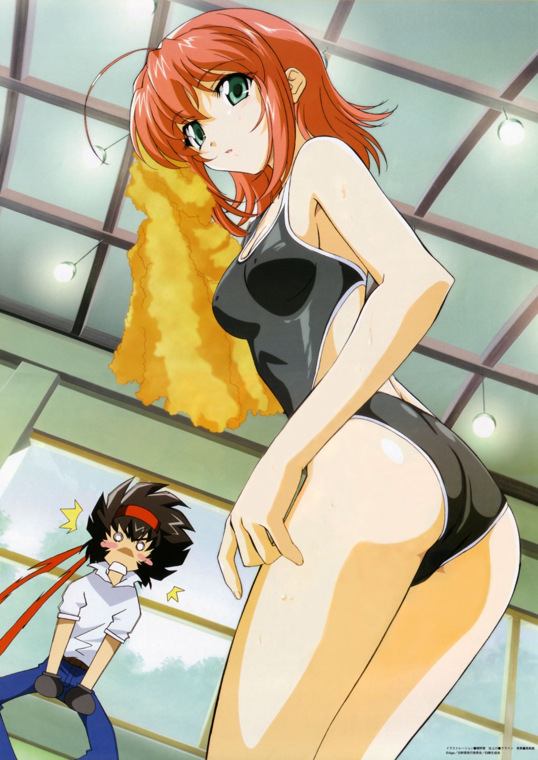 akane_maniax, goda_joji, kimi_ga_nozomu_eien, suzumiya_akane, swimsuits