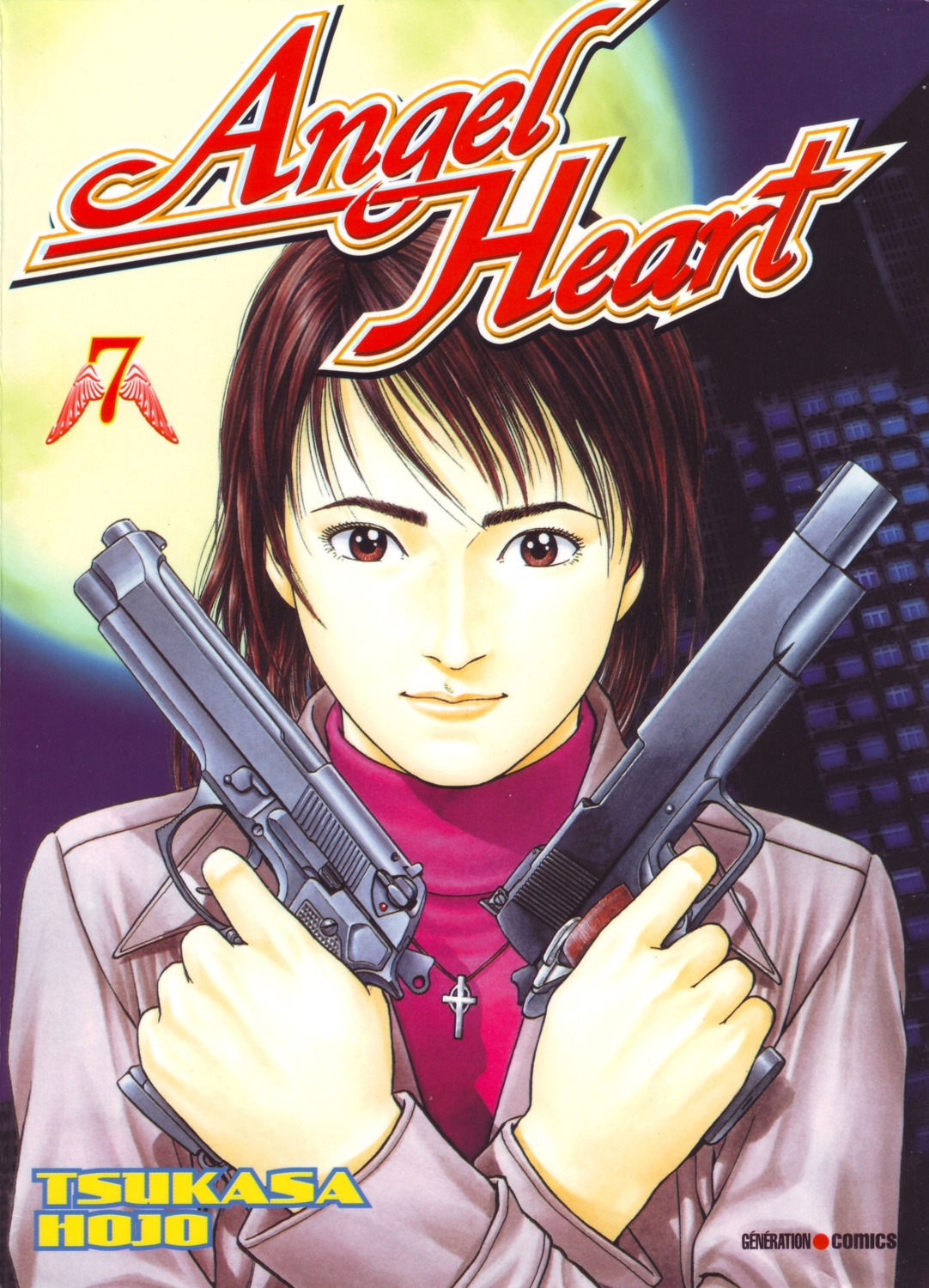 angel_heart, gun, houjou_tsukasa, xiang-ying