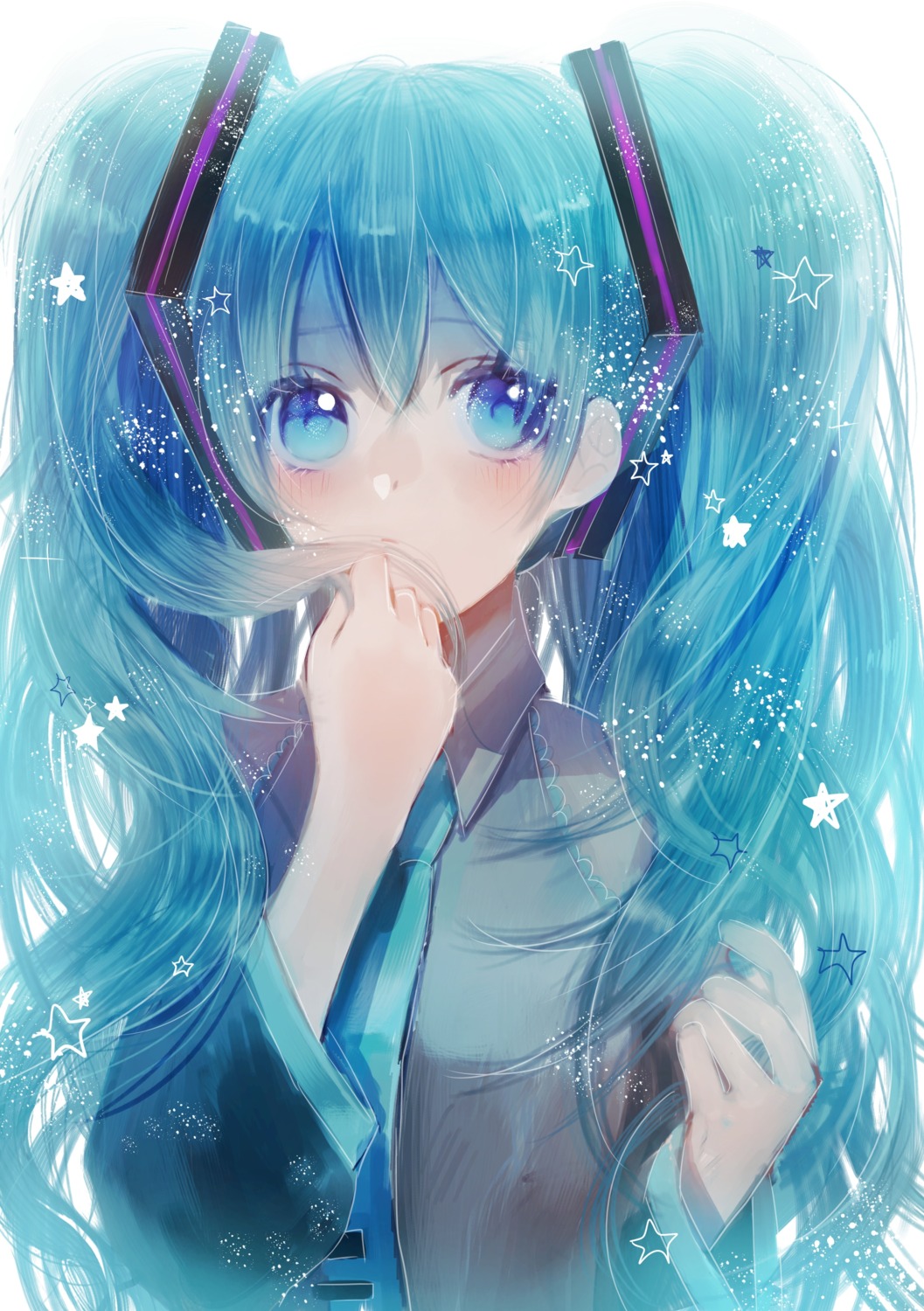 hatsune_miku, ume_neko, vocaloid