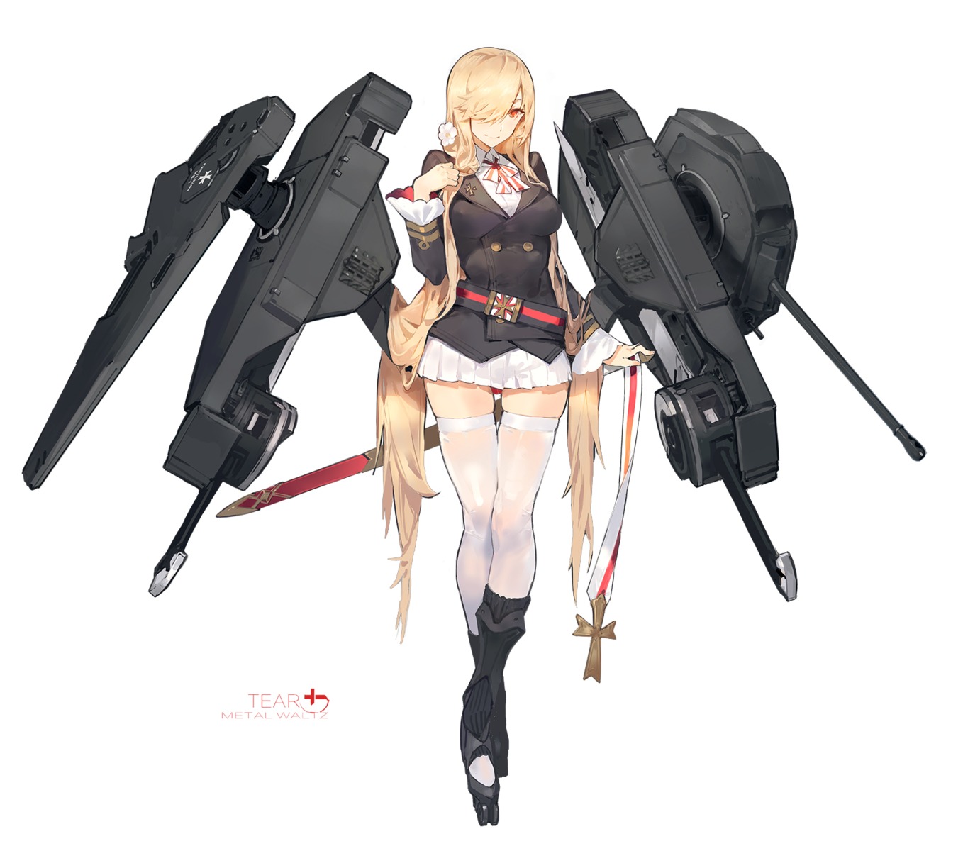 kishiyo, metal_waltz, see_through, seifuku, thighhighs