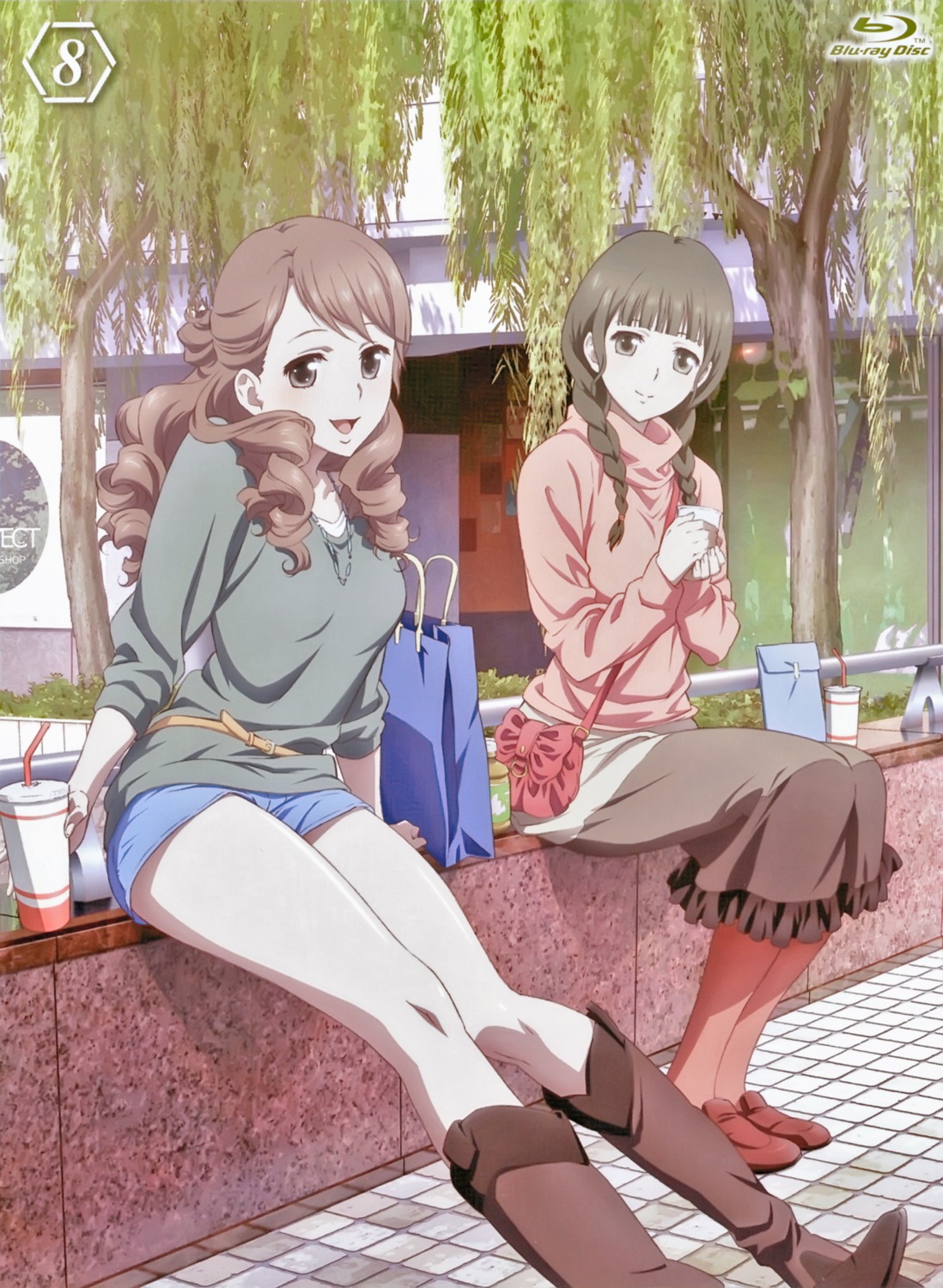 disc_cover, hanasaku_iroha, oshimizu_nako, wakura_yuina