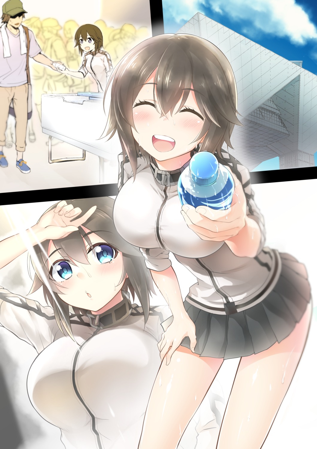 hayasui_(kancolle), ijima_yuu, kantai_collection, uniform