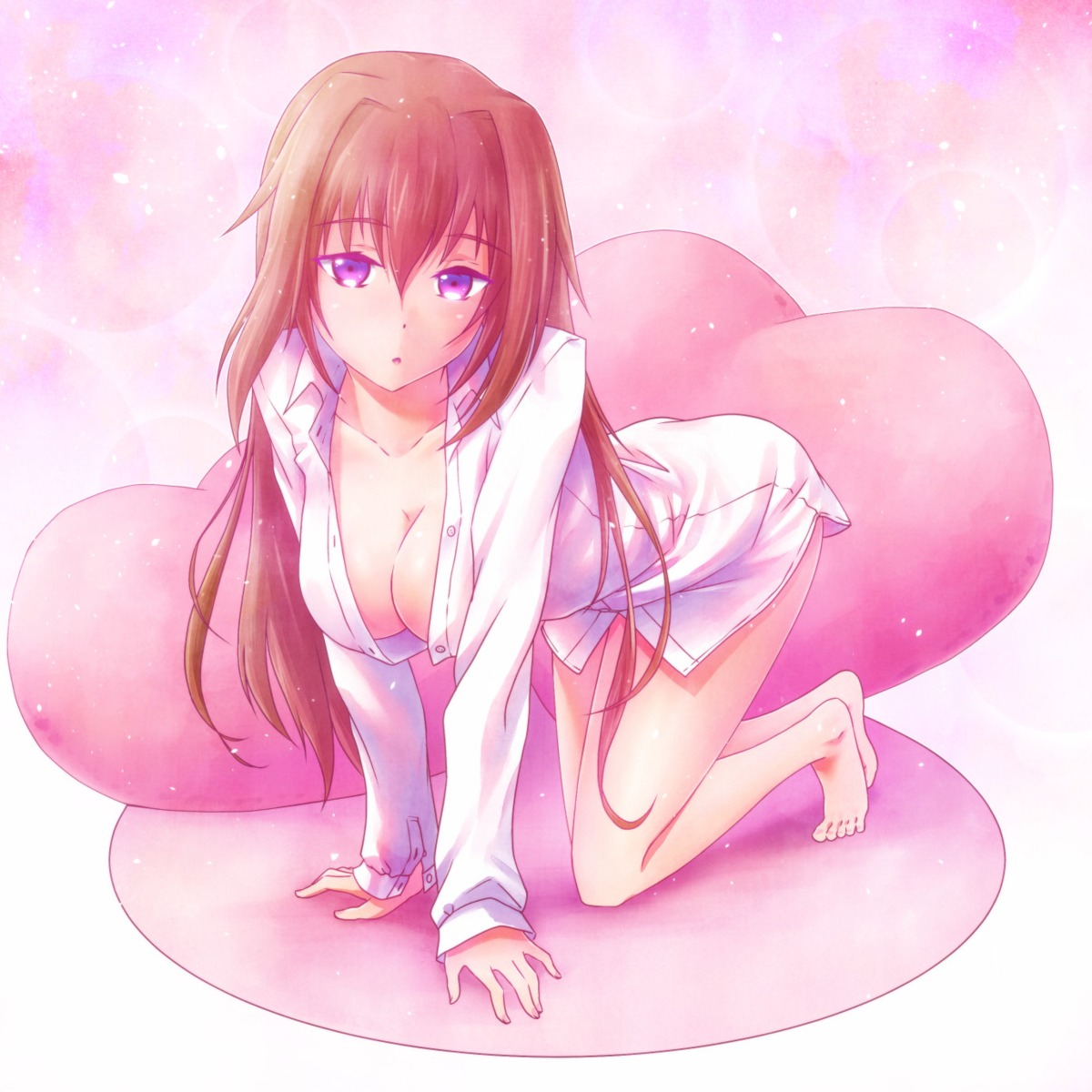 dress_shirt, nicca_(kid_nicca), no_bra, open_shirt