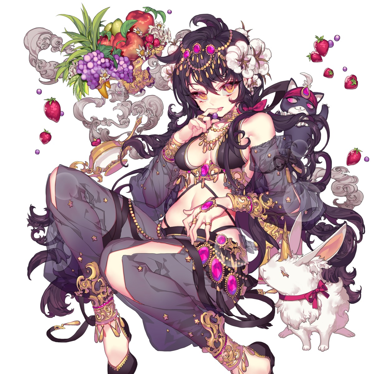 bikini_top, cleavage, neko, pika, see_through, swimsuits