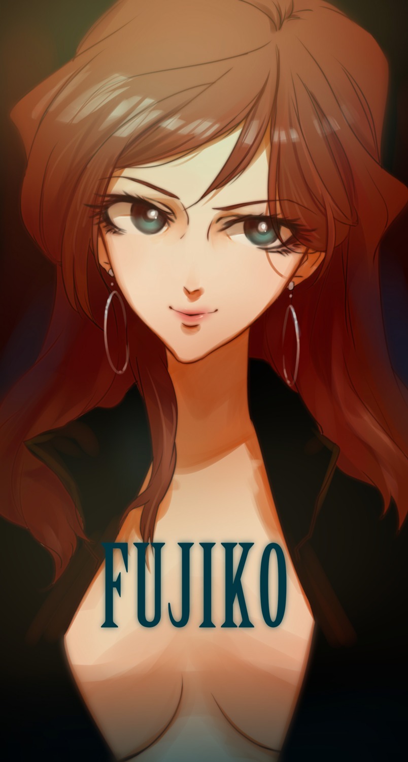 lupin_iii, mine_fujiko, no_bra, open_shirt