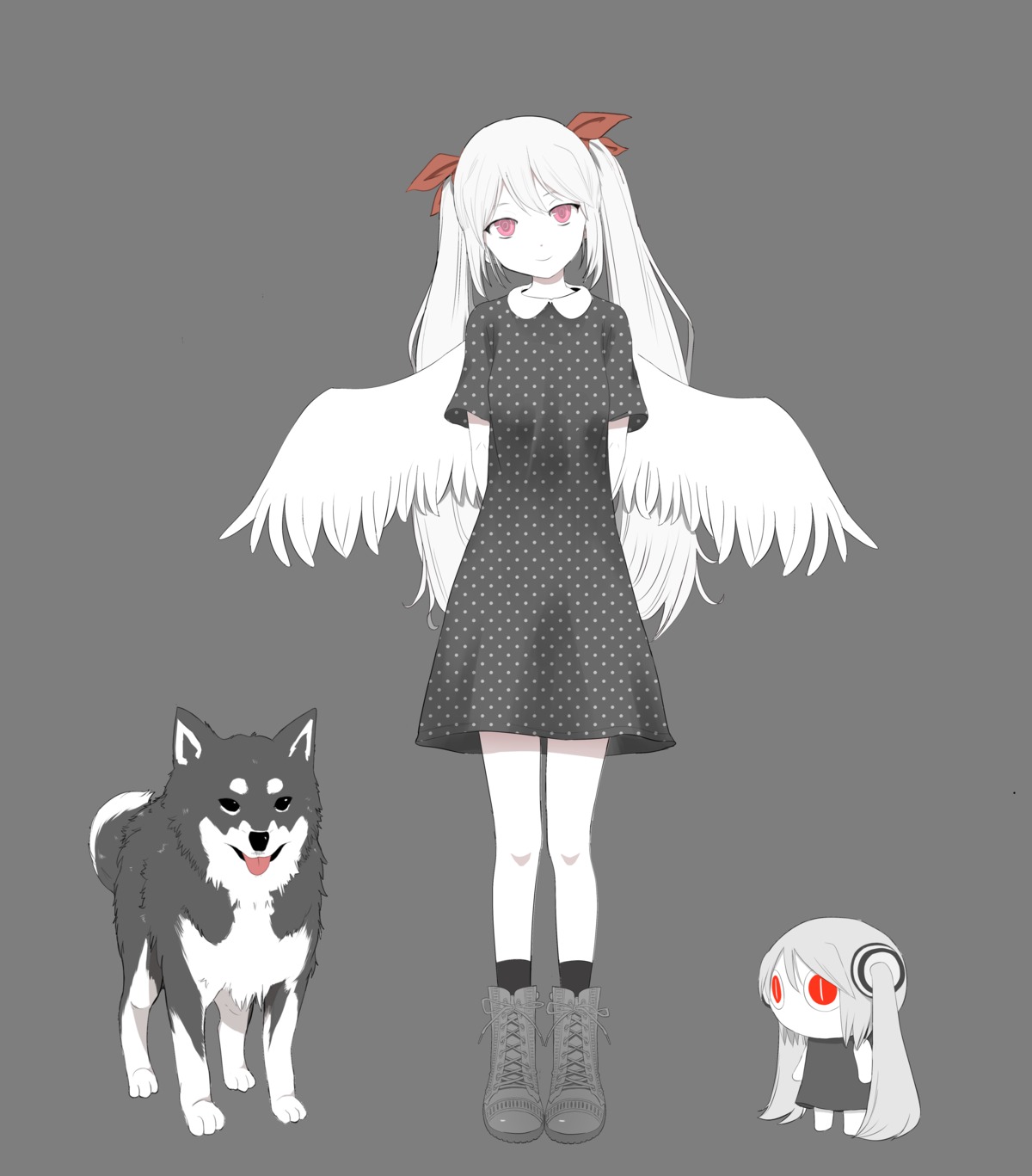 chibi, dress, hatsune_miku, pinocchio-p, transparent_png, vocaloid, wings