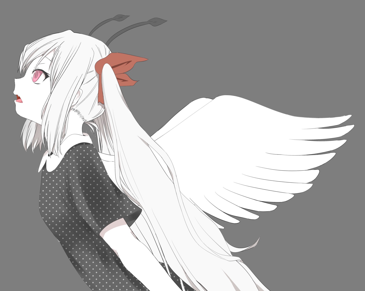 dress, hatsune_miku, pinocchio-p, transparent_png, vocaloid, wings