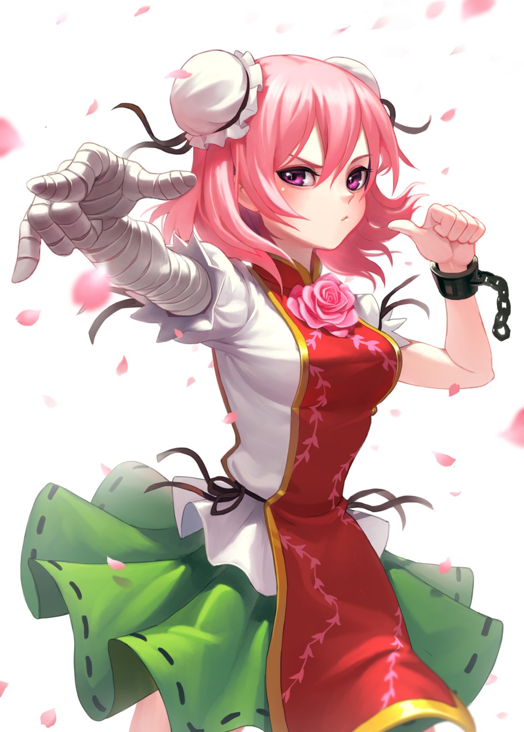bandages, ibaraki_kasen, touhou, zengxianxin