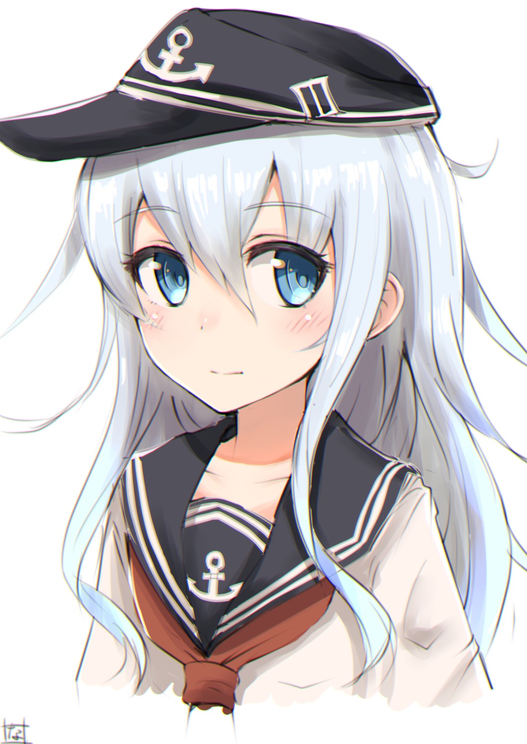 hibiki_(kancolle), kantai_collection, nayuhi, seifuku