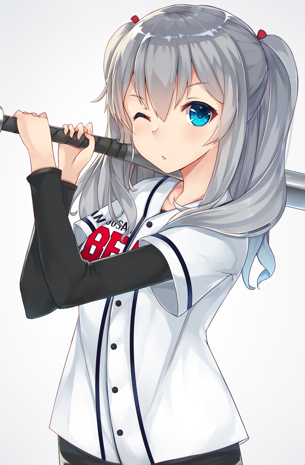 baseball, kantai_collection, kashima_(kancolle), mhong