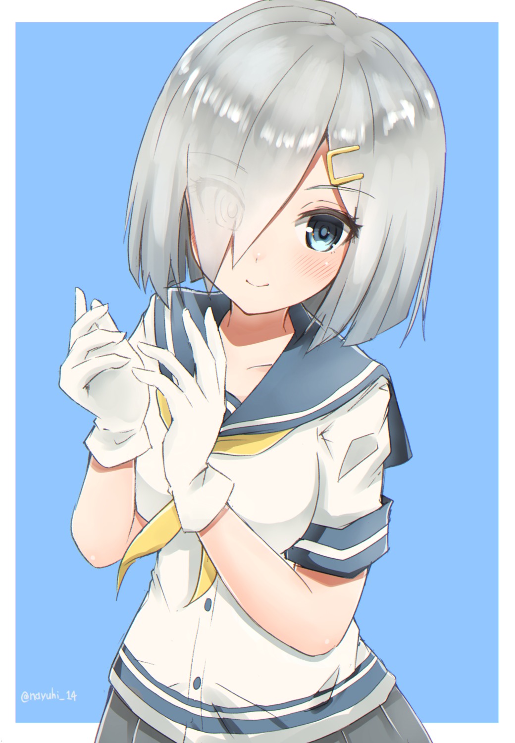 hamakaze_(kancolle), kantai_collection, nayuhi, seifuku