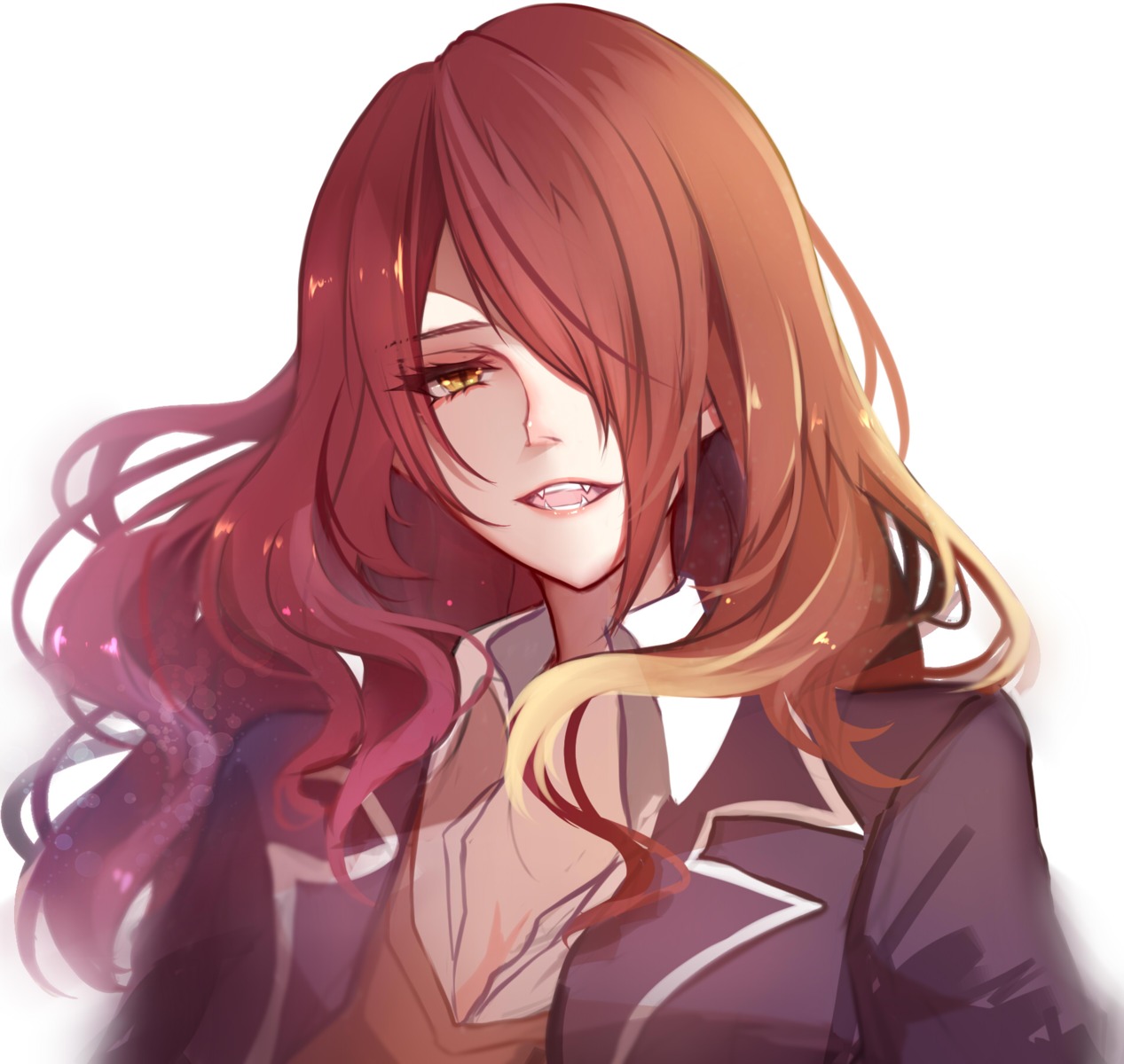cleavage, kobayashi_rindou, seifuku, shiguru, shokugeki_no_soma
