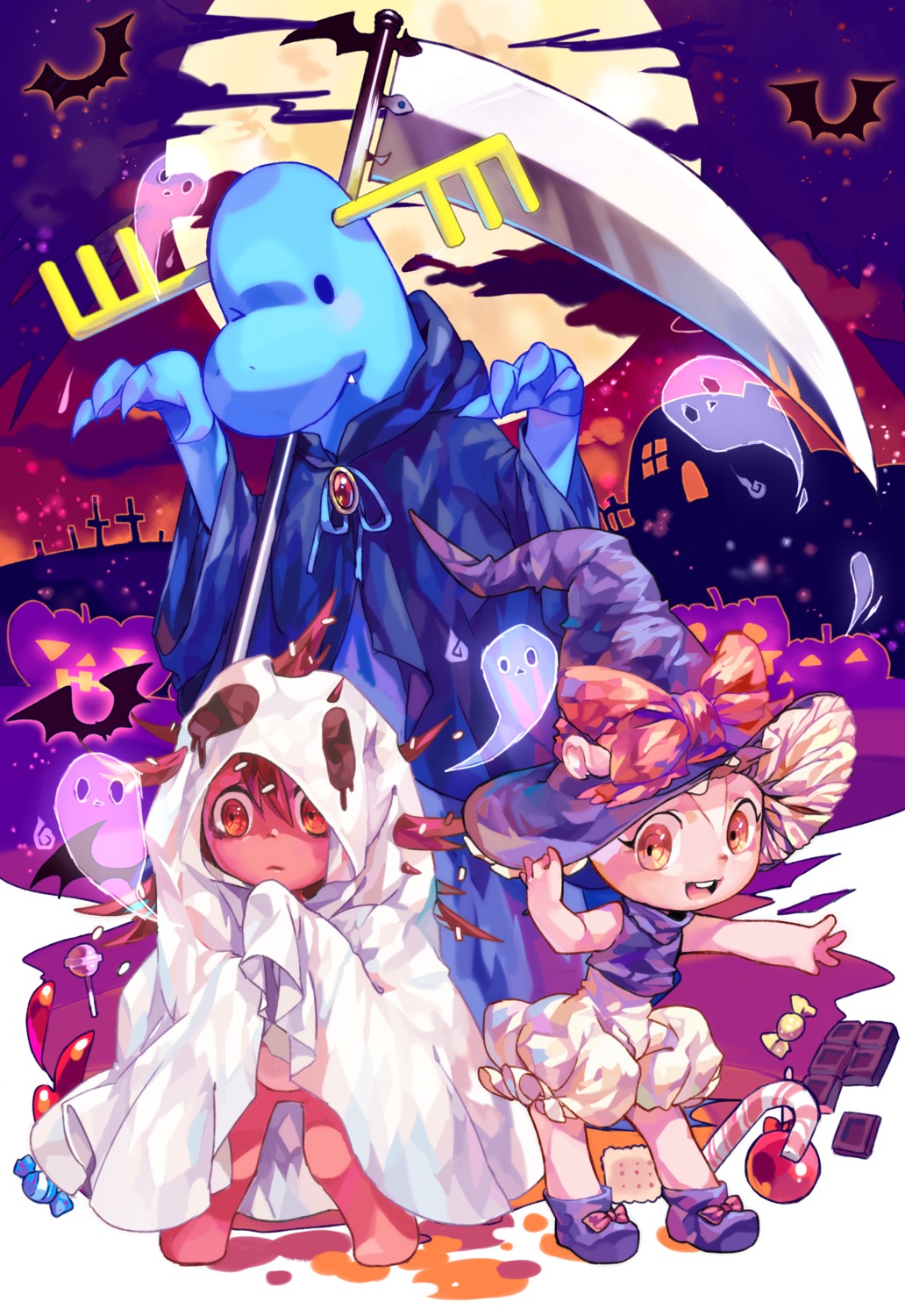 happy_tree_friends, harrymiao, weapon, witch