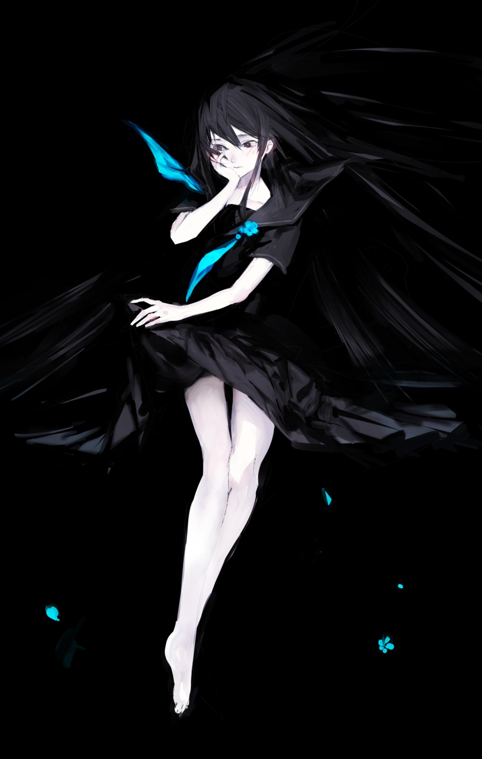 dress, feet, ozyako, skirt_lift