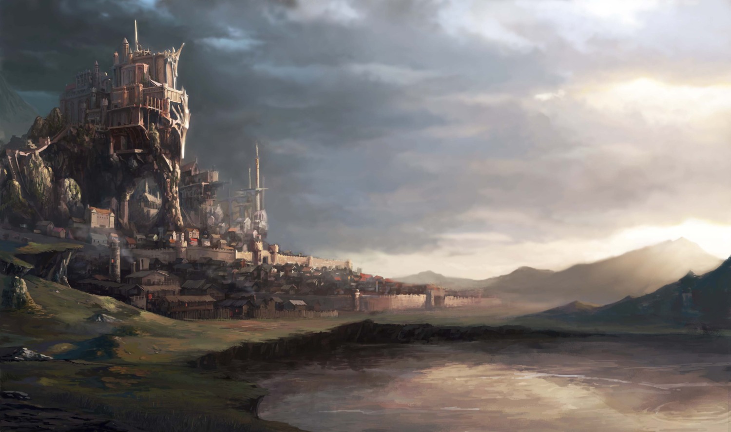 jpeg_artifacts, landscape, sai_foubalana