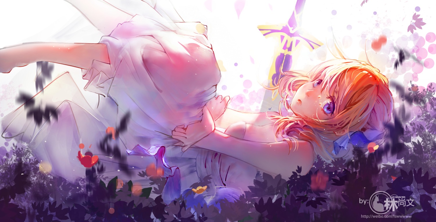 artoria_pendragon_(fate), dress, fate/stay_night, mu_mu_shang_wen, sword