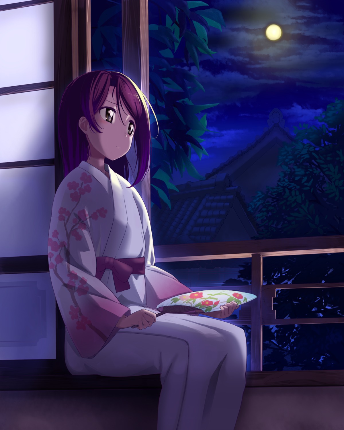 love_live!_(series), love_live!_sunshine!!, poligon_(046), sakurauchi_riko, yukata