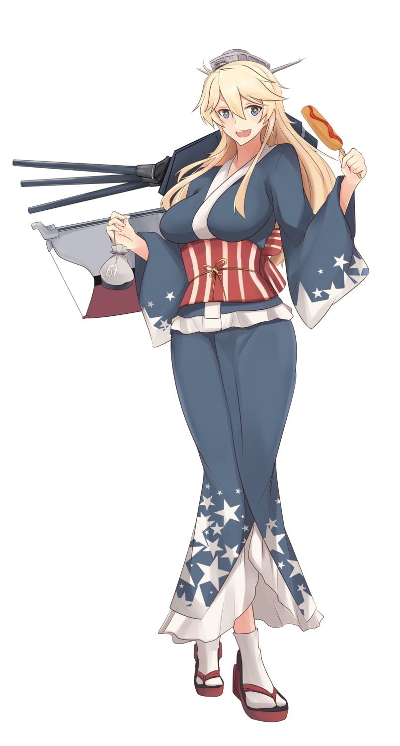 altronage, heels, iowa_(kancolle), kantai_collection, yukata