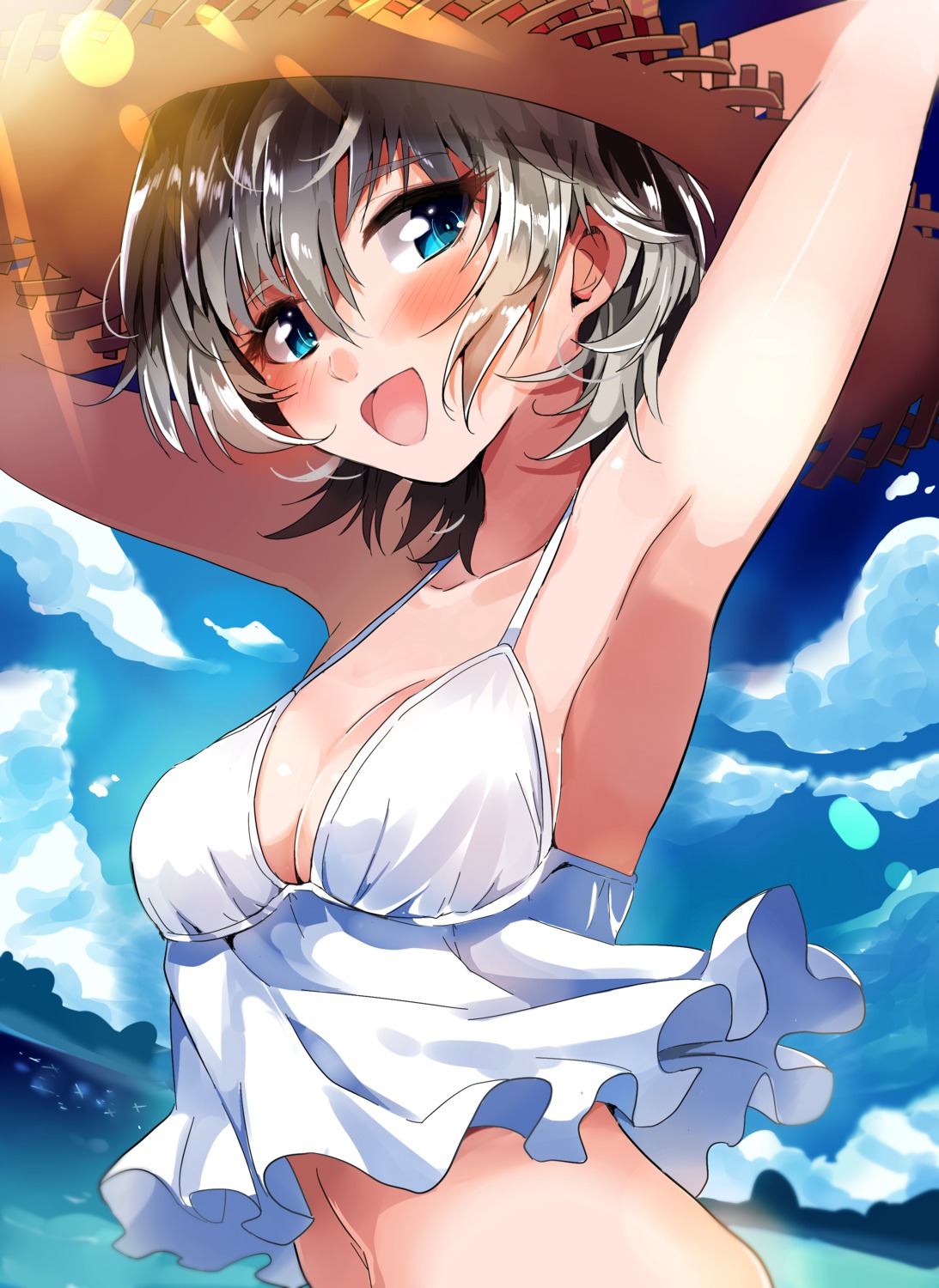 anastasia_(idolm@ster), ariaridoradora, bikini_top, cleavage, swimsuits, the_idolm@ster, the_idolm@ster_cinderella_girls