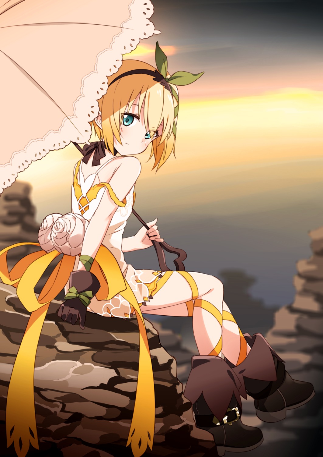 dress, edna, moso, tales_of, tales_of_zestiria, umbrella