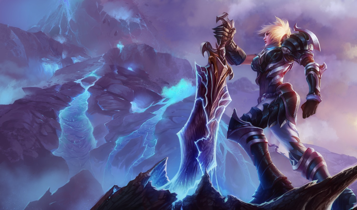 armor, league_of_legends, riven_(league_of_legends), sword, tagme
