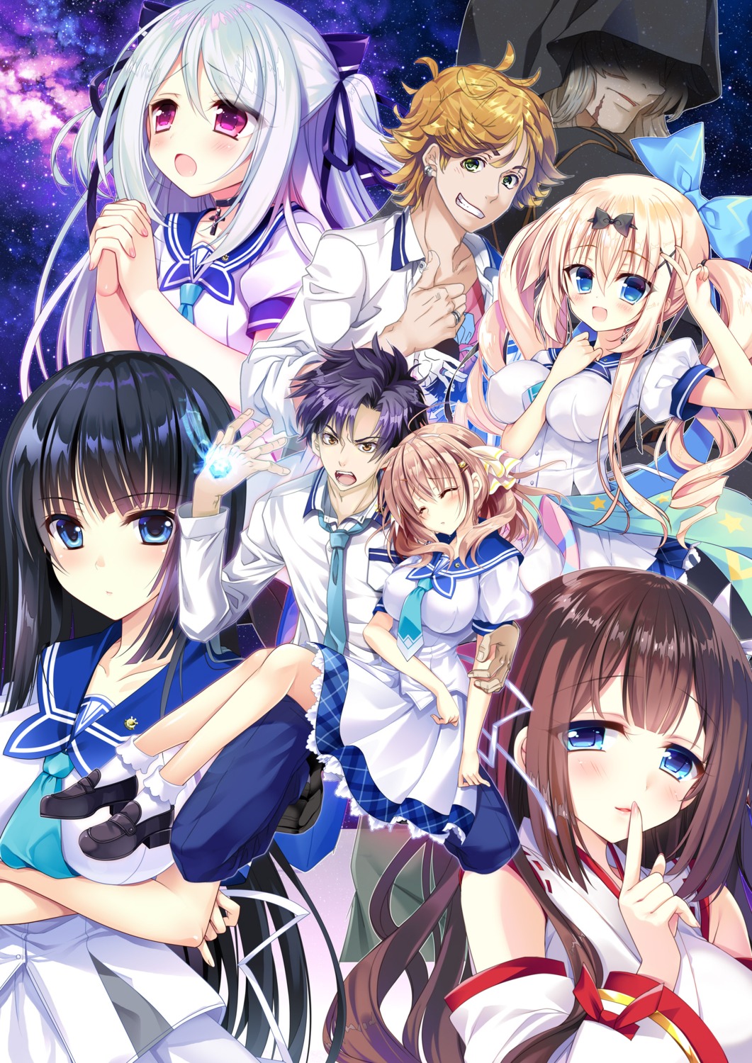 digital_version, heels, kawai_maria, lass, liber_7, miko, moriyama_shijimi, seifuku
