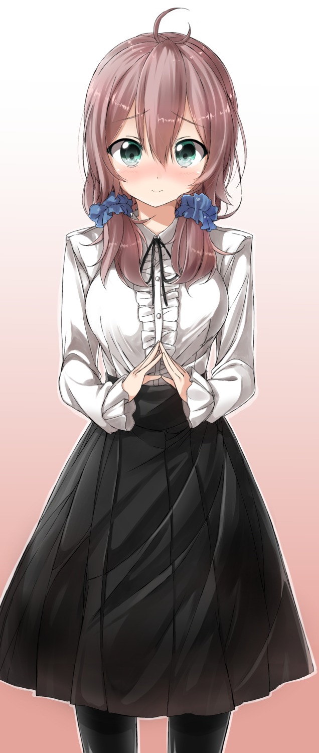 aoba_(kancolle), dress, kantai_collection, pentagon