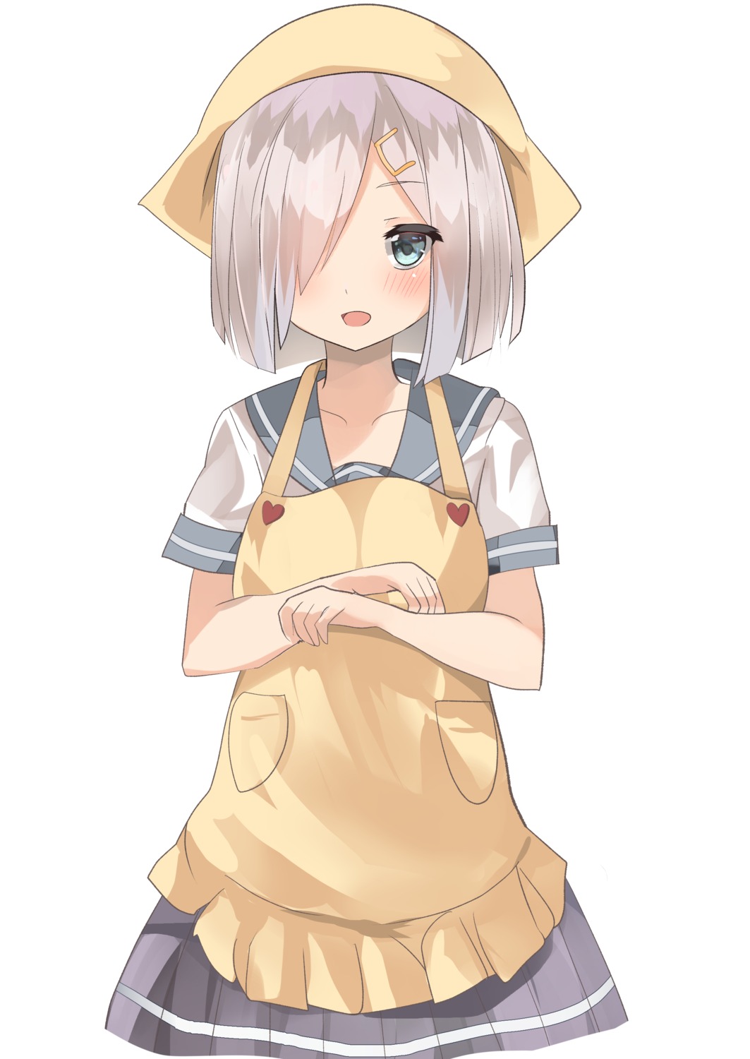 hamakaze_(kancolle), kantai_collection, natsu_(sinker8c), seifuku