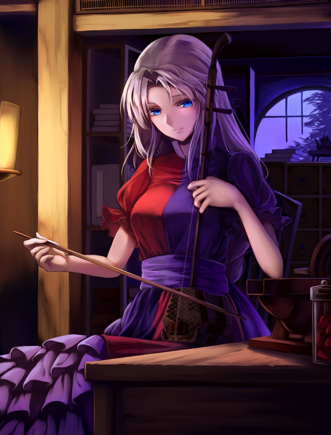 dress, kirieroido_iii, touhou, yagokoro_eirin