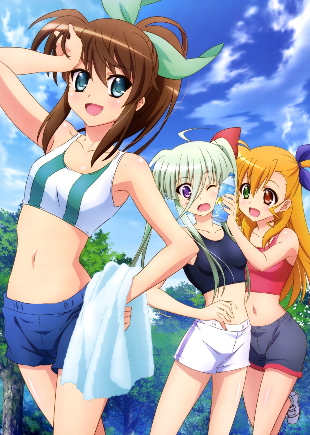 einhart_stratos, fuuka_reventon, heterochromia, mahou_shoujo_lyrical_nanoha, mahou_shoujo_lyrical_nanoha_vivid, vivid_strike!, vivio