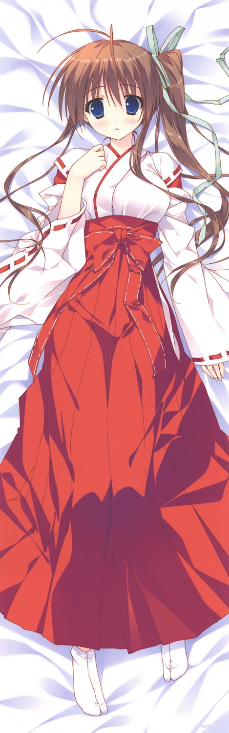 akane_iro_ni_somaru_saka, dakimakura, miko, nagase_minato, ryohka