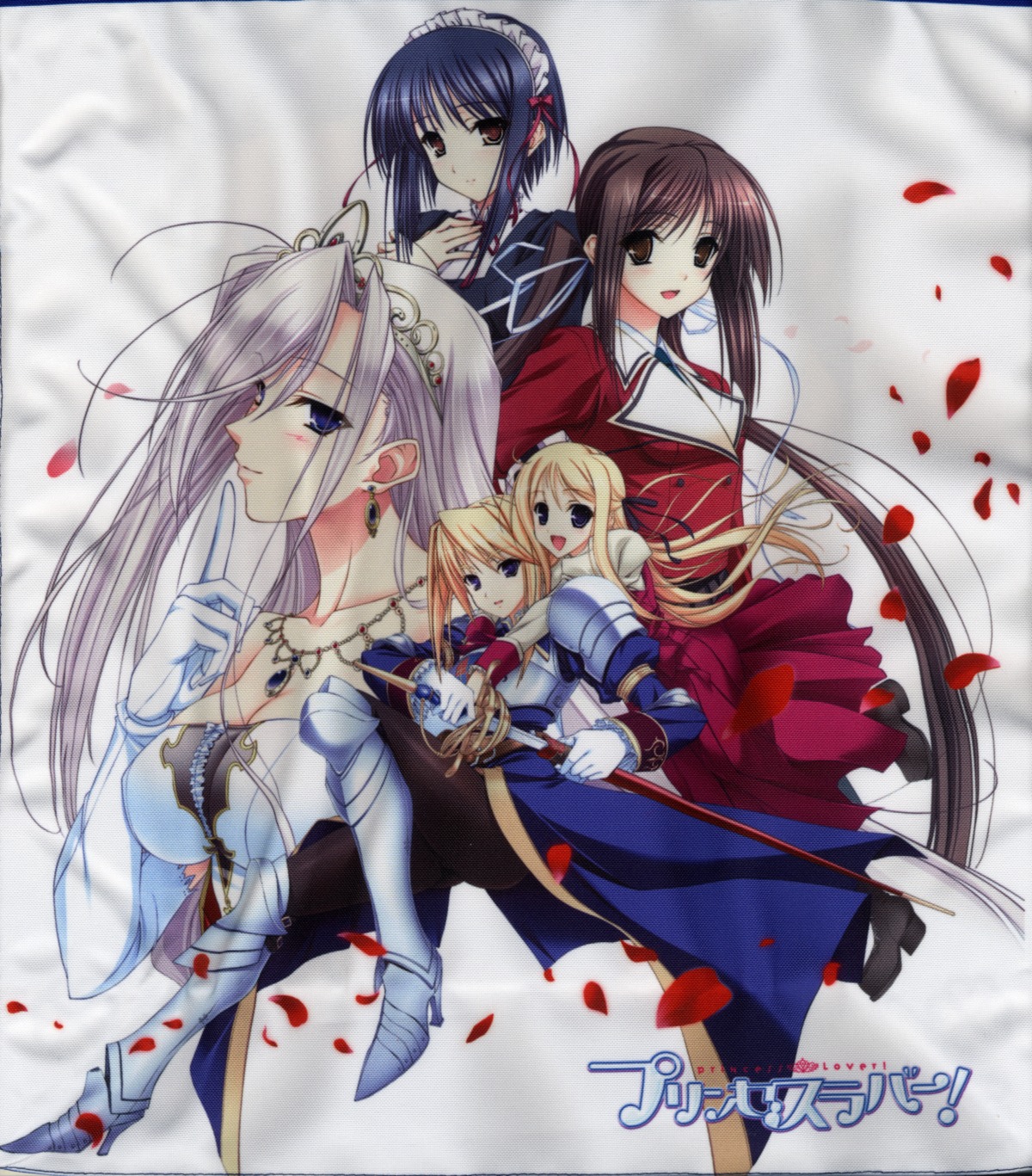 armor, charlotte_hazelrink, cleavage, dress, fixme, fujikura_yuu, heels, komori_kei