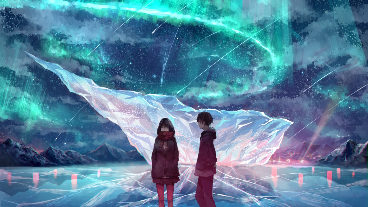 akira_(mr_akira), landscape, seifuku, vocaloid, wallpaper