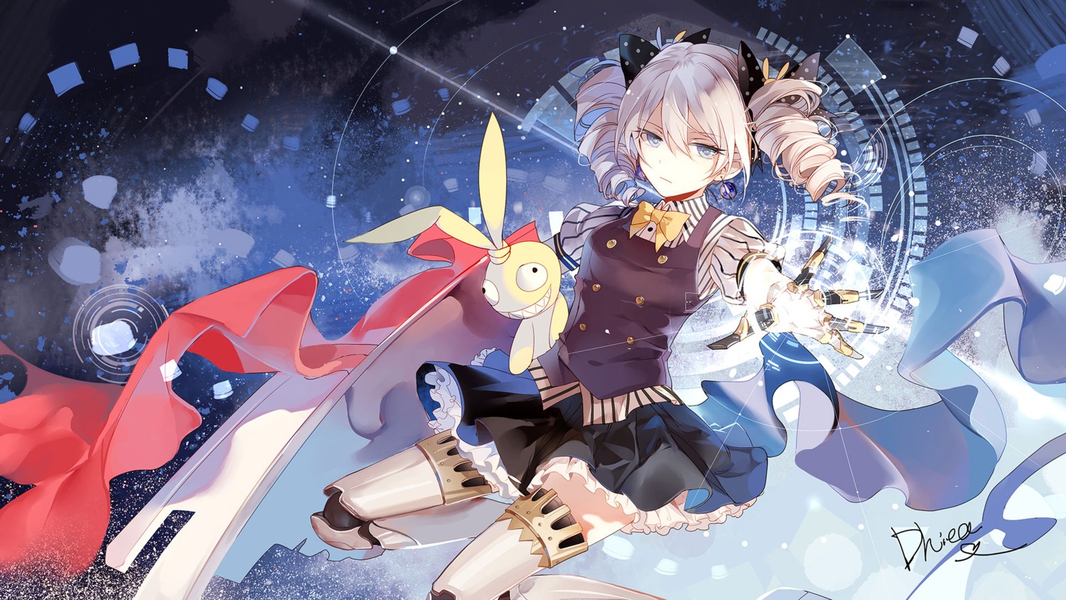 benghuai_xueyuan, bronya_zaychik, dhiea, mecha_musume, wallpaper
