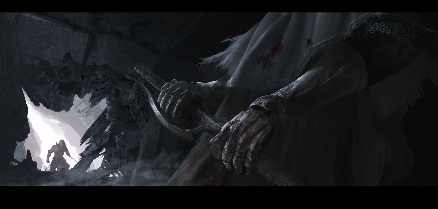 armor, blood, sword, yinwoeren