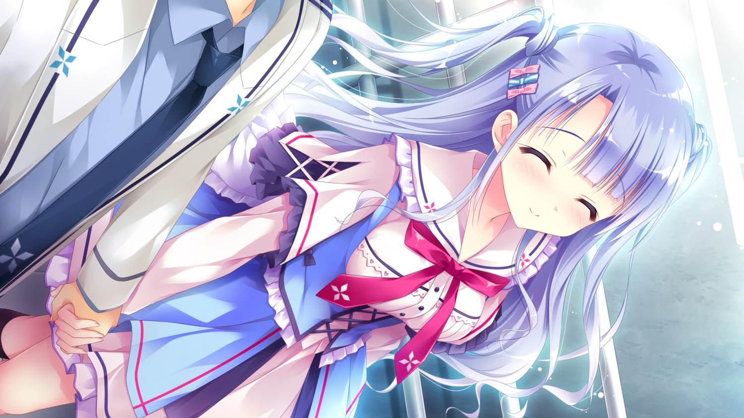 ensemble_(company), game_cg, kimishima_ao, koi_suru_kimochi_no_kasanekata, koi_suru_kimochi_no_kasanekata_~kasaneta_omoi_zutto~, ougi_ichika, seifuku