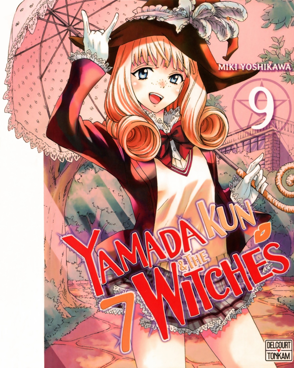 seifuku, umbrella, witch, yamada-kun_to_7-nin_no_majo, yoshikawa_miki