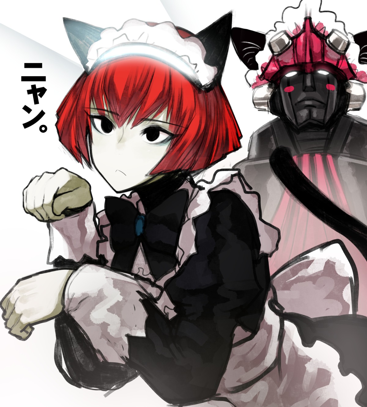 animal_ears, big_o, maid, mecha, nekomimi, nishiide_kengorou, r_dorothy_wayneright, tail, the_big_o