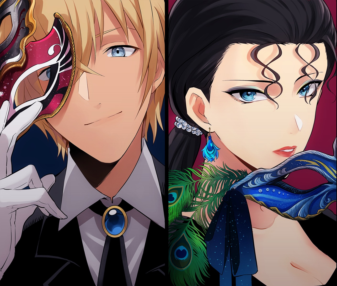 cleavage, furuya_rei, meitantei_conan, mizunashi_rena, nuku