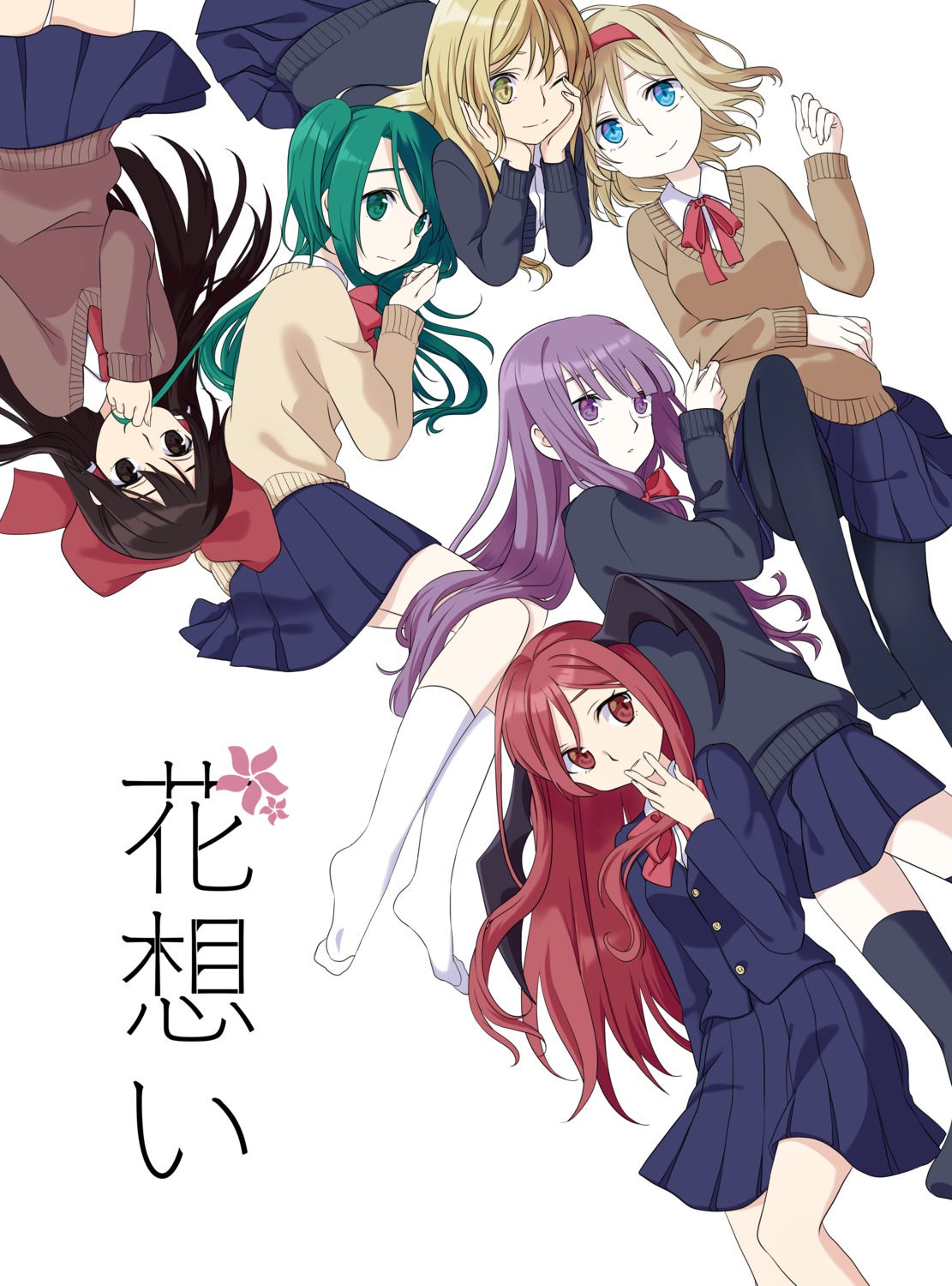 alice_margatroid, hakurei_reimu, kirisame_marisa, koakuma, kochiya_sanae, pantyhose, patchouli_knowledge, seifuku
