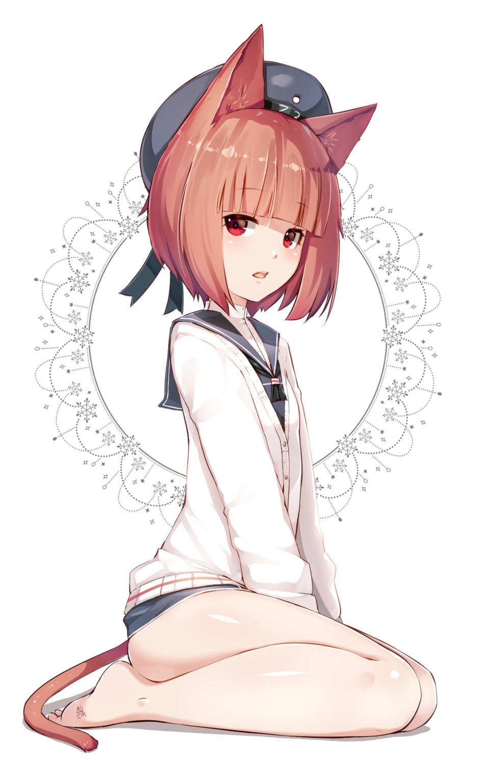 animal_ears, kantai_collection, sasame_meto, seifuku, sweater, z3_max_schultz_(kancolle)