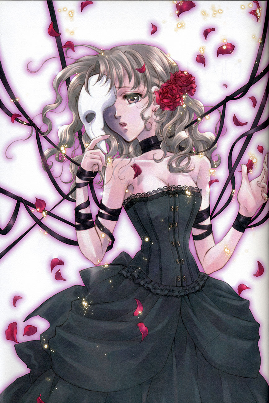 cleavage, gothic_lolita, lolita_fashion, minakami_kaori