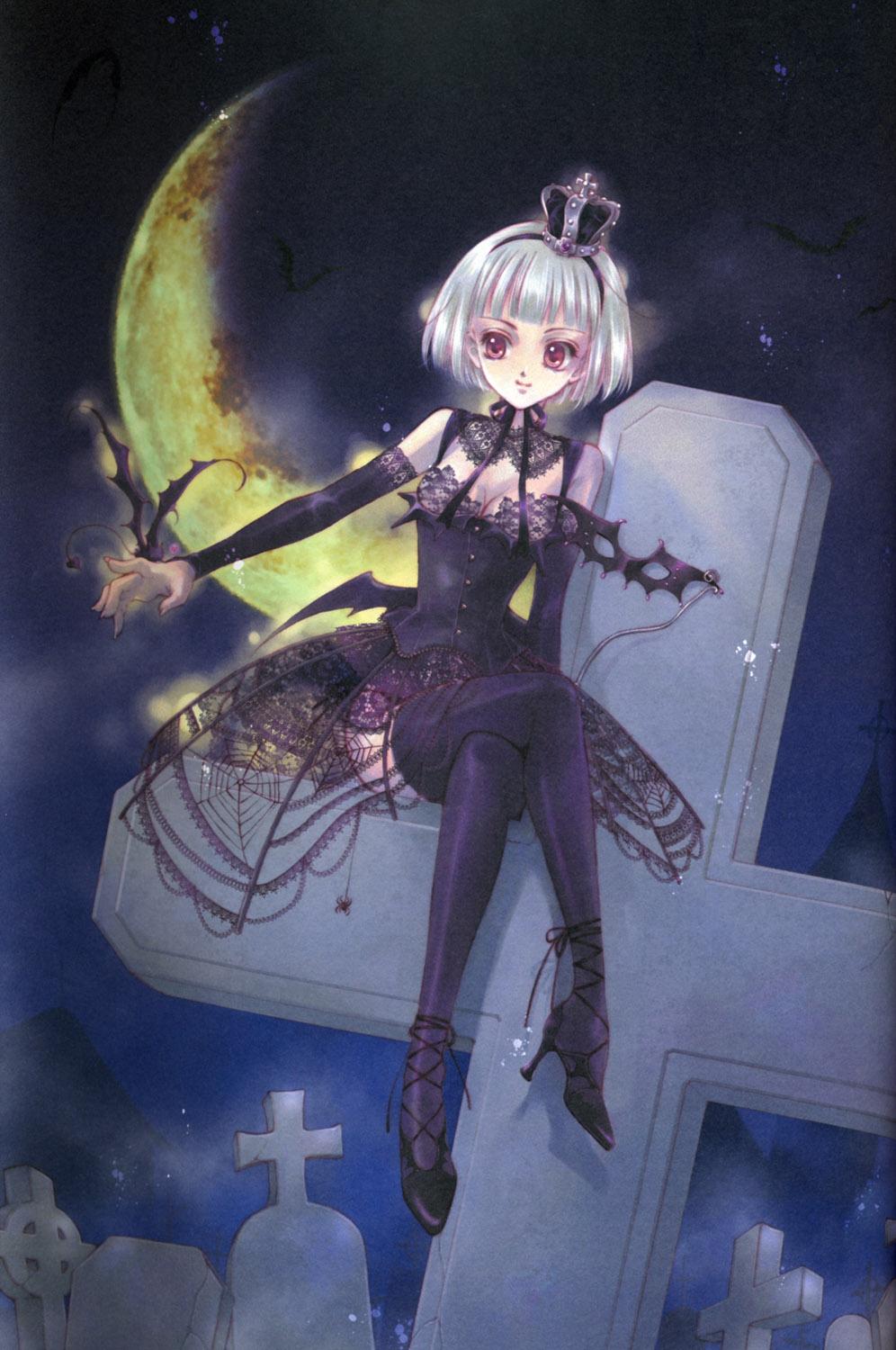 gothic_lolita, lolita_fashion, minakami_kaori, thighhighs